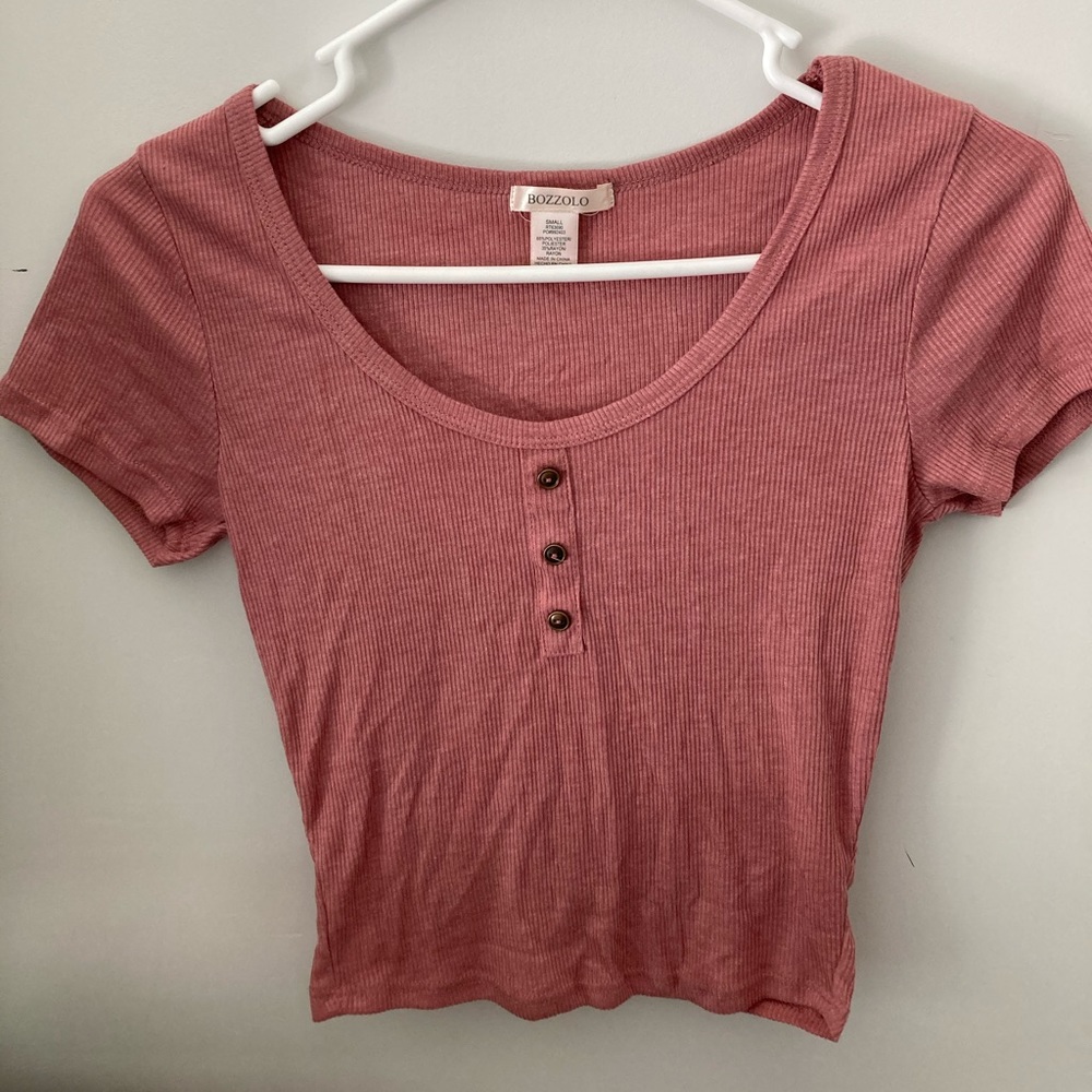 A cropped shirt